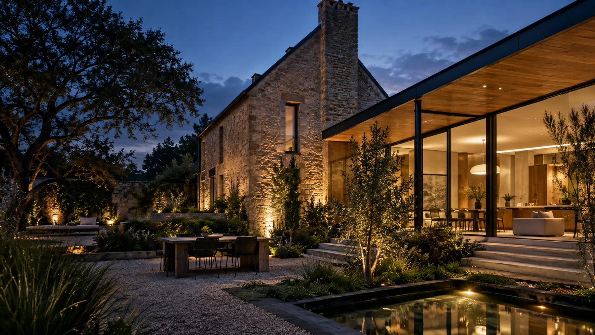 Heritage residence after renovation concept