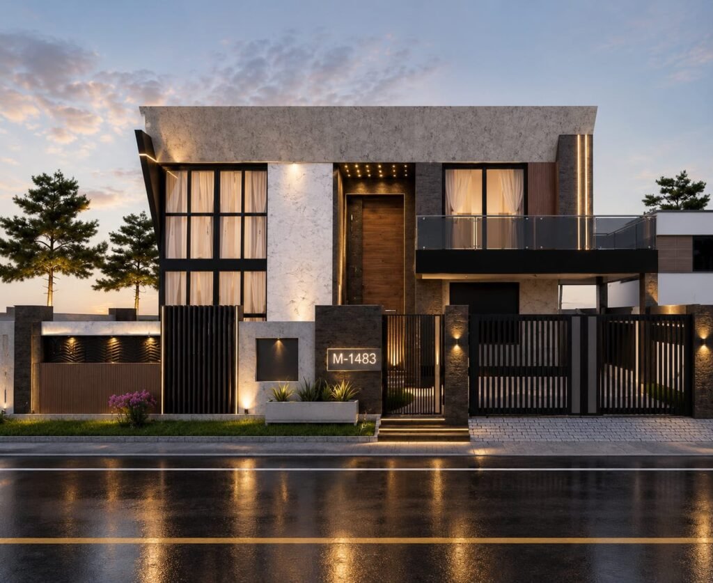 Terraced Palm Residence